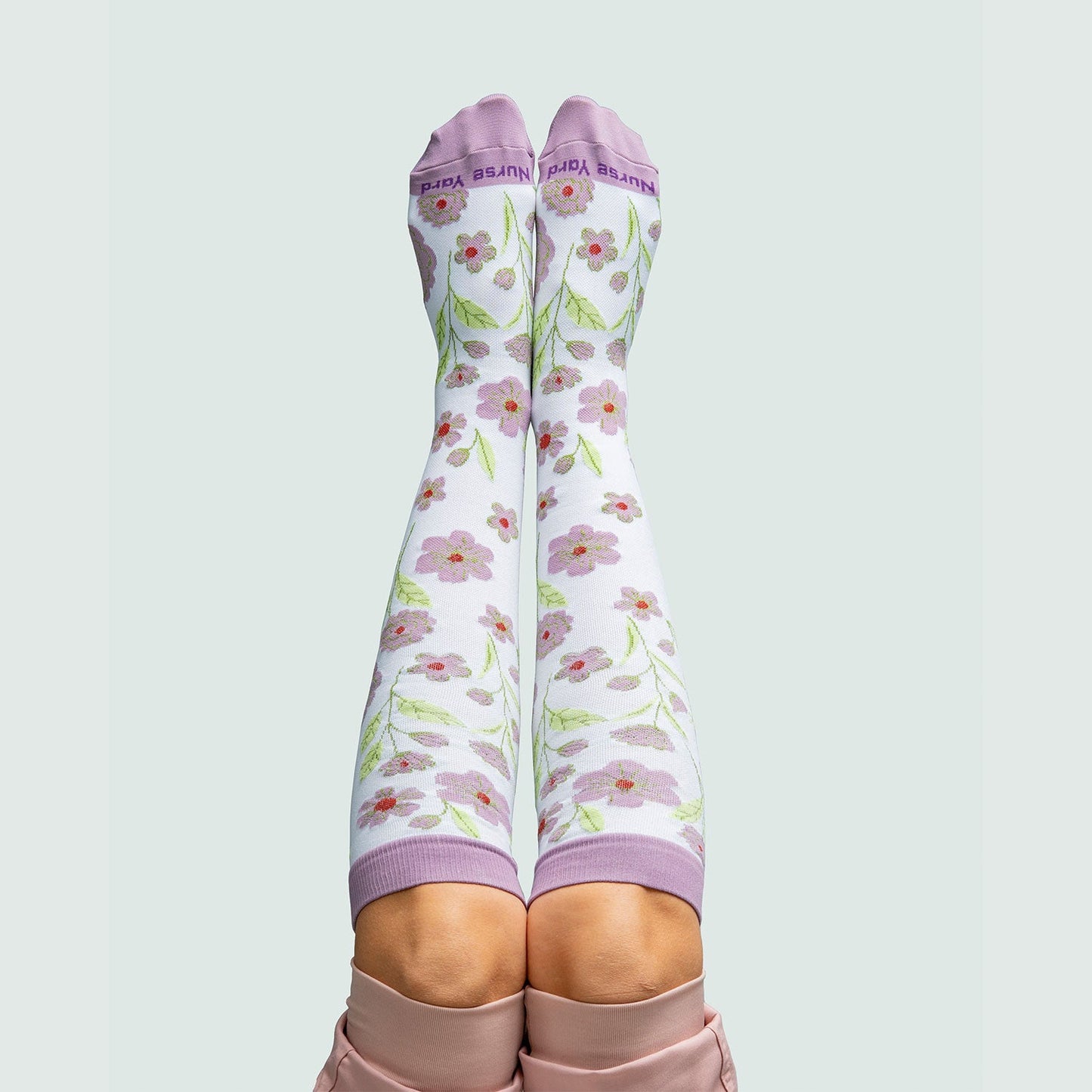 Flowers Compression Socks