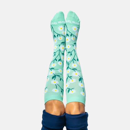 Flowers Compression Socks