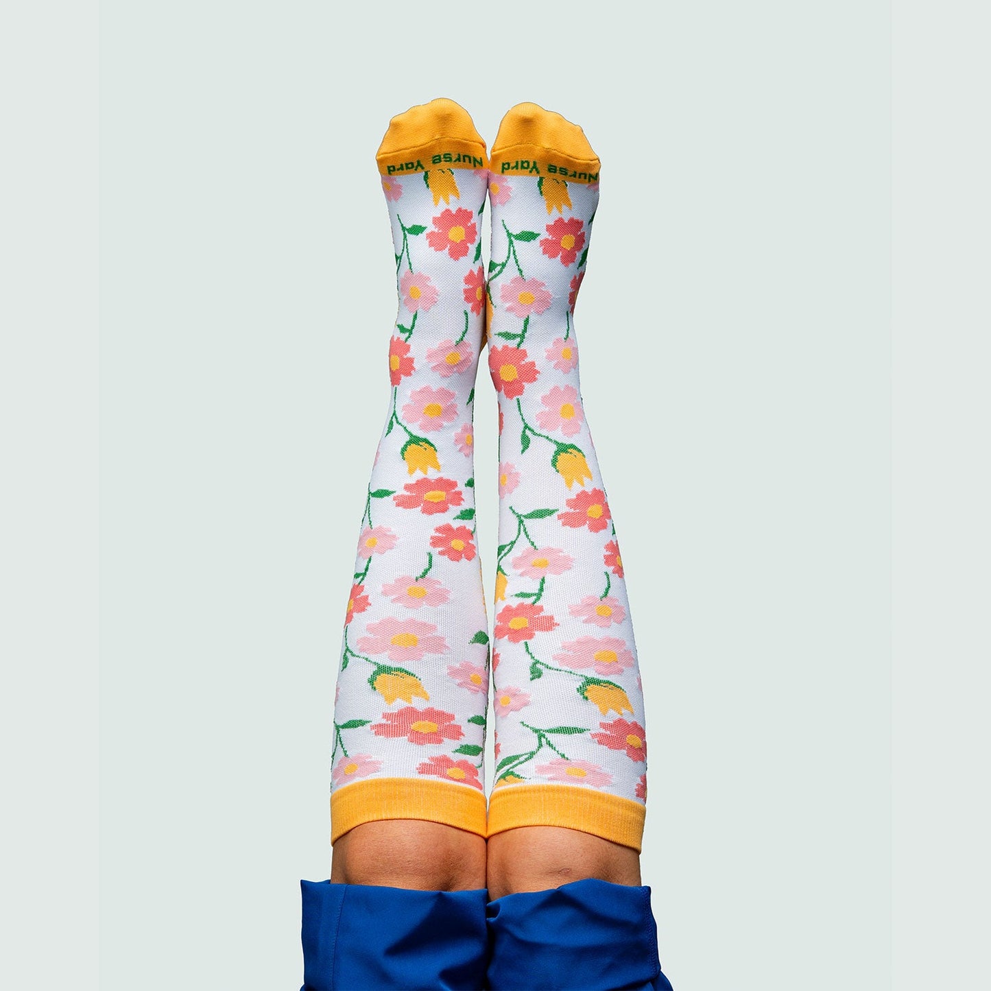 Flowers Compression Socks